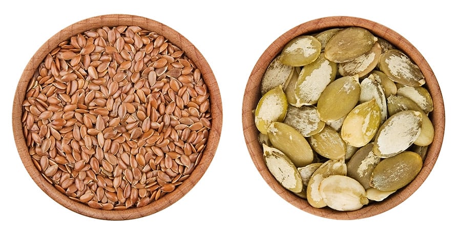 flax and pumpkin seeds for menopause
