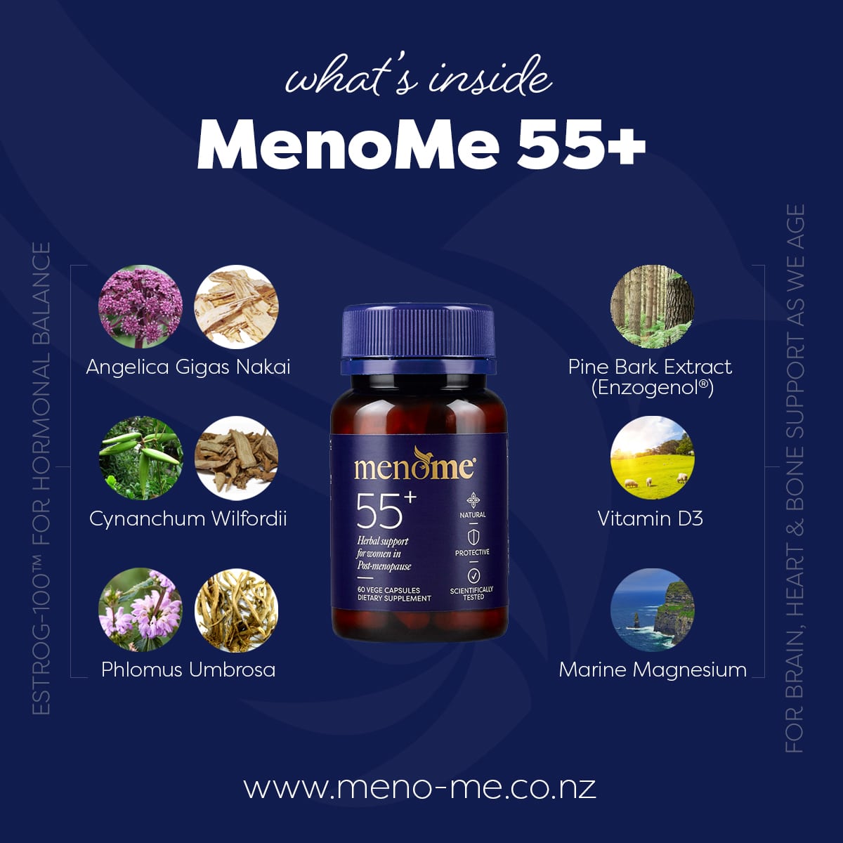 whats inside MenoMe55