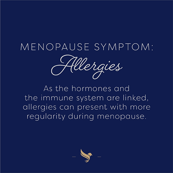 Menopause Symptom Allergies